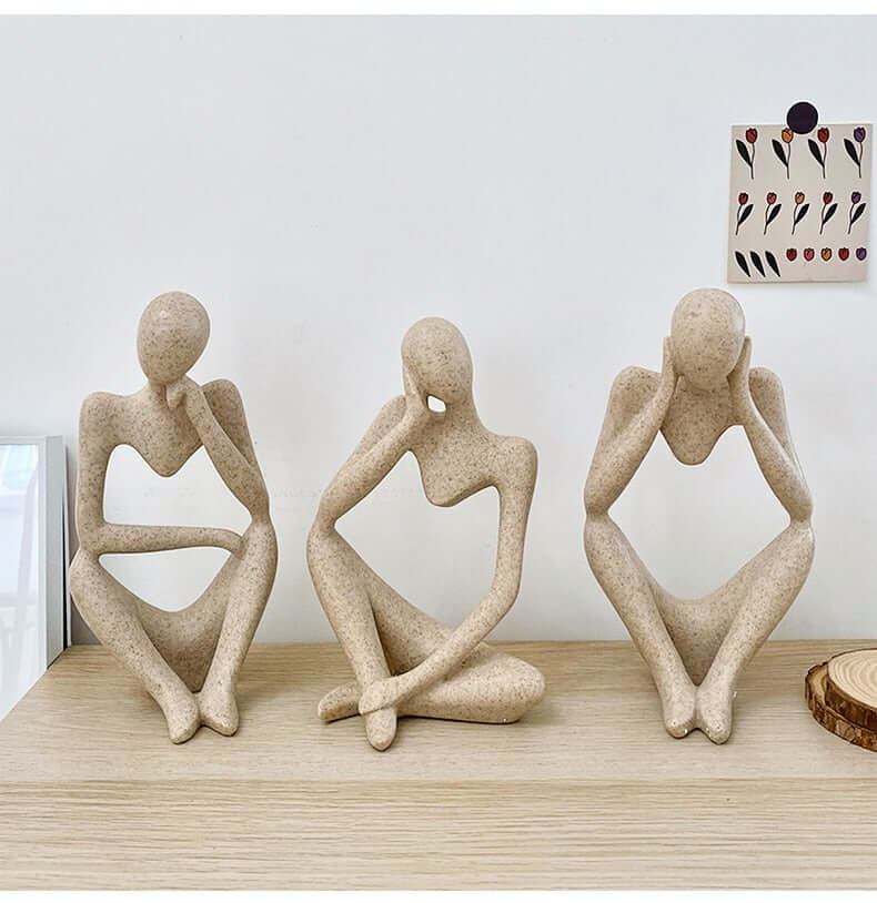 Nordic Art Abstract Statue-the Housite UK