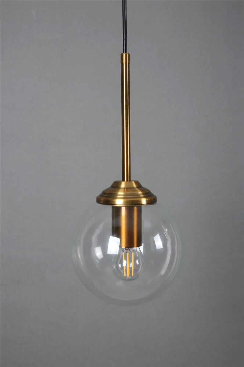 Nordic Modern Glass Ball Island Pendant