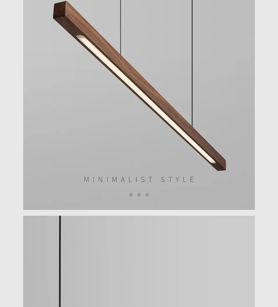 Nordic Wood Pendant Lights – Modern LED Hanging Lamp