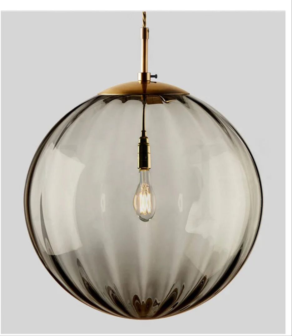 Modern Stained Glass Chandelier | Pendant Light for Restaurants, Bars & Home Decor | Artistic Hanging Light Fixture
