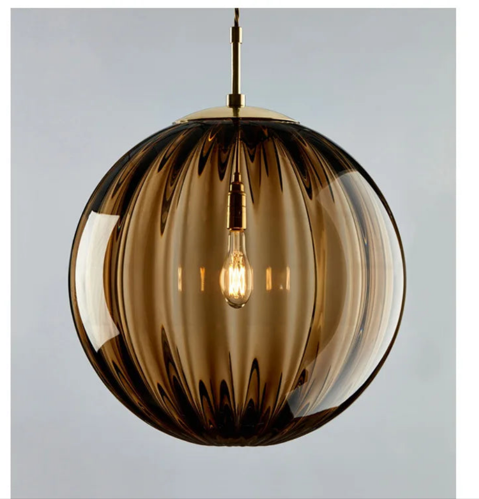 Modern Stained Glass Chandelier | Pendant Light for Restaurants, Bars & Home Decor | Artistic Hanging Light Fixture