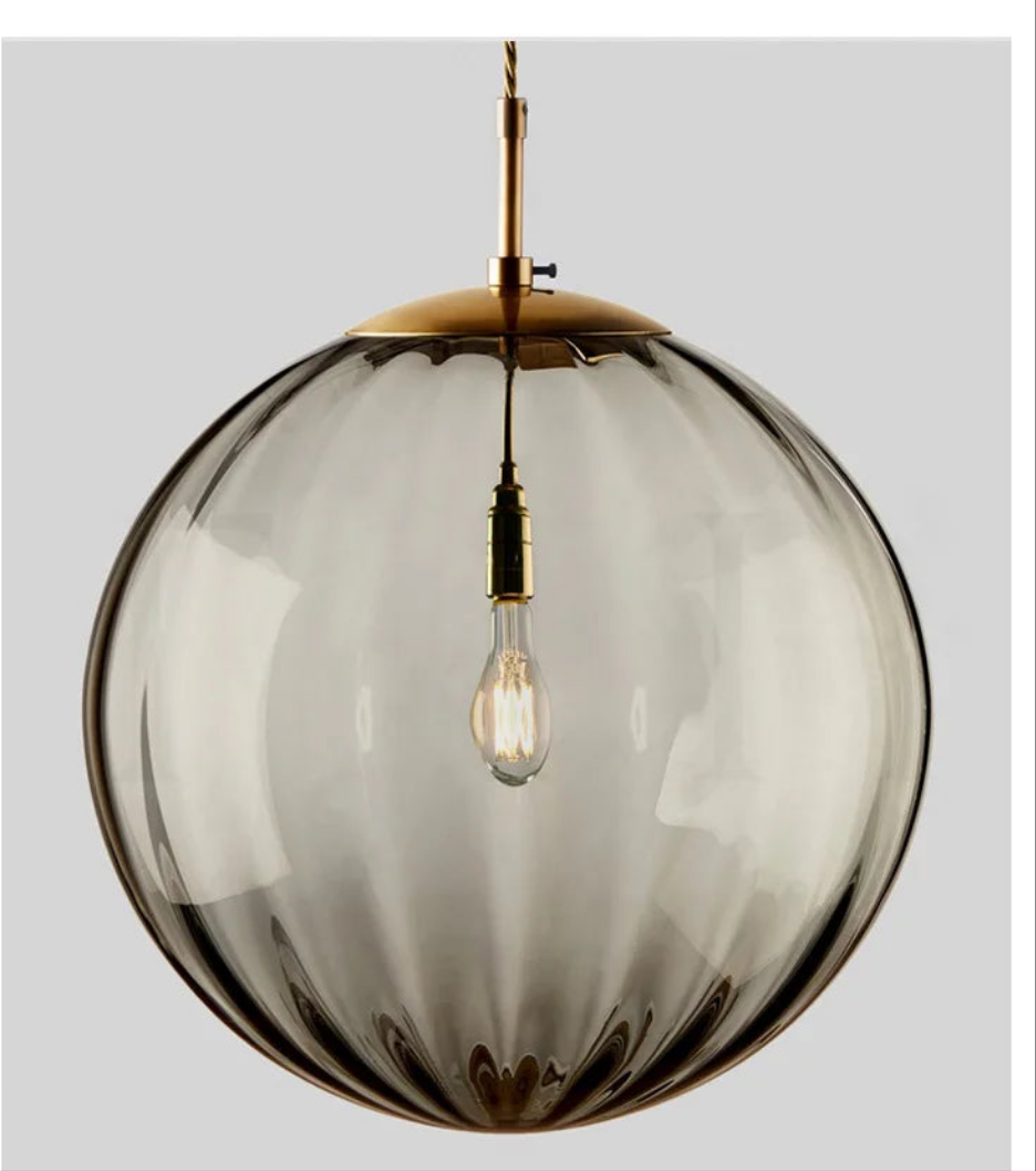 Modern Stained Glass Chandelier | Pendant Light for Restaurants, Bars & Home Decor | Artistic Hanging Light Fixture