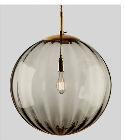 Modern Stained Glass Chandelier | Pendant Light for Restaurants, Bars & Home Decor | Artistic Hanging Light Fixture