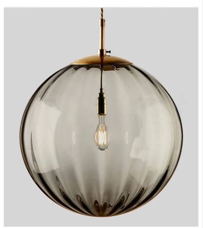 Modern Stained Glass Chandelier | Pendant Light for Restaurants, Bars & Home Decor | Artistic Hanging Light Fixture