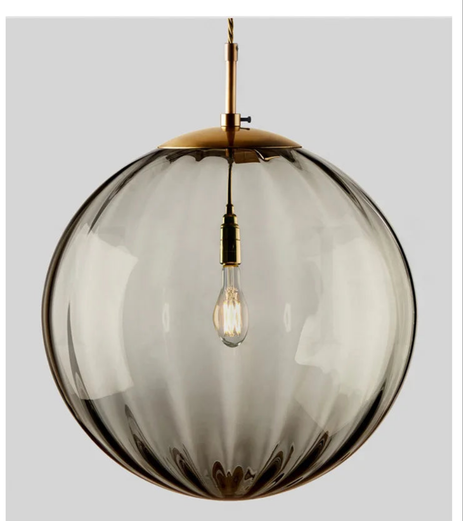 Modern Stained Glass Chandelier | Pendant Light for Restaurants, Bars & Home Decor | Artistic Hanging Light Fixture