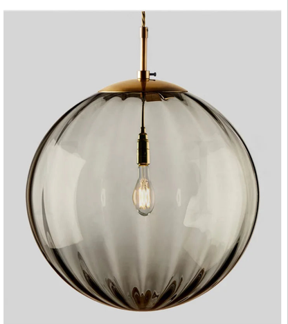 Modern Stained Glass Chandelier | Pendant Light for Restaurants, Bars & Home Decor | Artistic Hanging Light Fixture