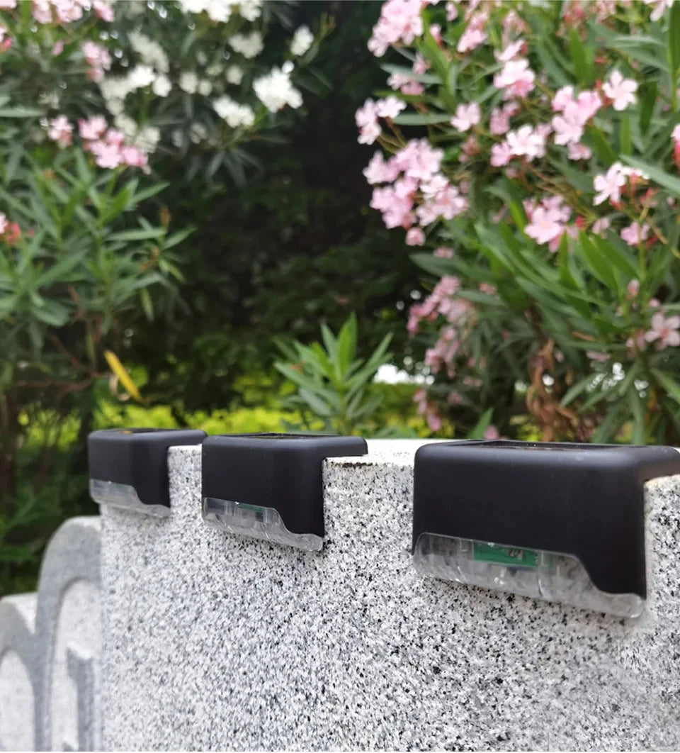 Solar Deck Lights 1-6 Pack – Waterproof LED Solar Lights for Stairs, Pathway, Fence & Patio