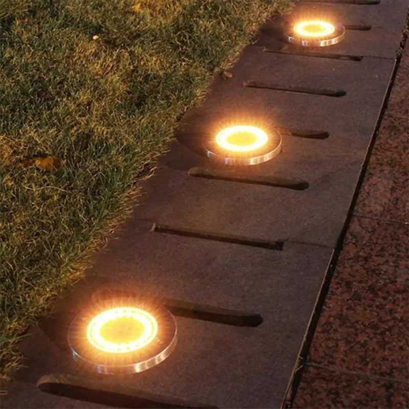 8/20LED Solar Power Disk Light-0-the Housite UK