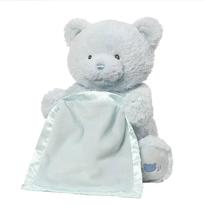 24cm Shy Bear Hide & Seek Plush Toy – The Perfect Interactive Companion for Your Little One!
