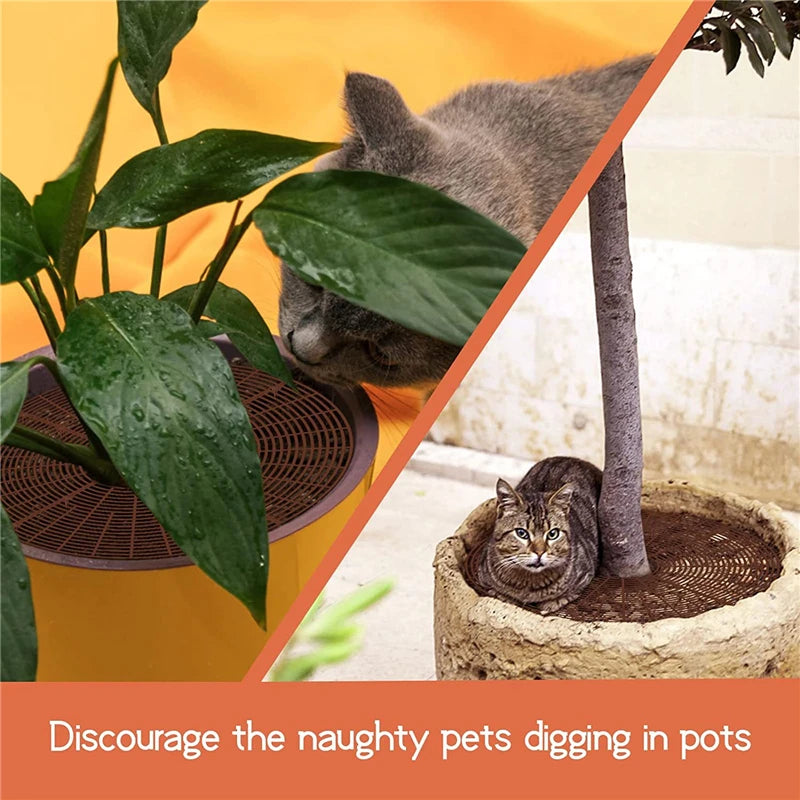 Eco-Friendly Plant Pot Soil Guard | Prevents Soil Spills & Promotes Healthy Plants