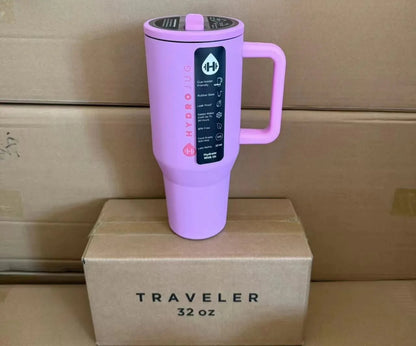 HydroJug Tumbler – 32OZ Stainless Steel Vacuum Insulated Travel Mug with Straw Lid