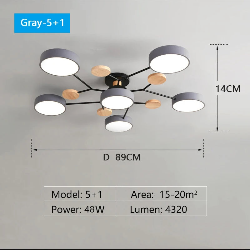 Modern Stamen Bloom LED Chandelier