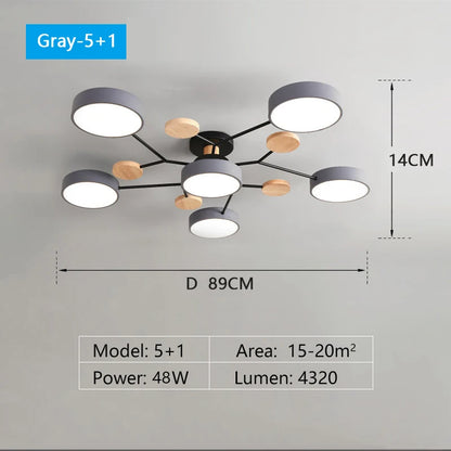 Modern Stamen Bloom LED Chandelier