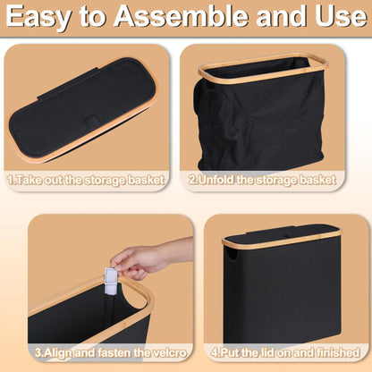 Toilet Paper Storage Basket with Lid – Organize Your Bathroom Essentials