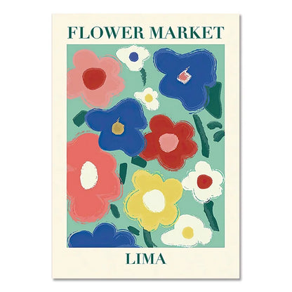 Matisse Poster Abstract Canvas Painting Wall Art