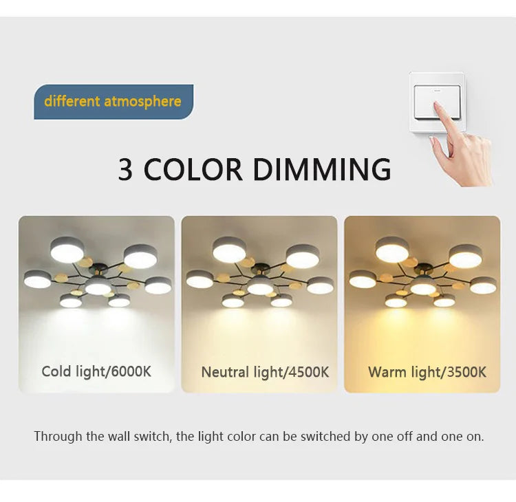 Modern Stamen Bloom LED Chandelier