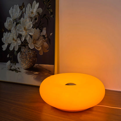 Bauhaus Table Lamp – USB Plug-In Donut Ambient Light