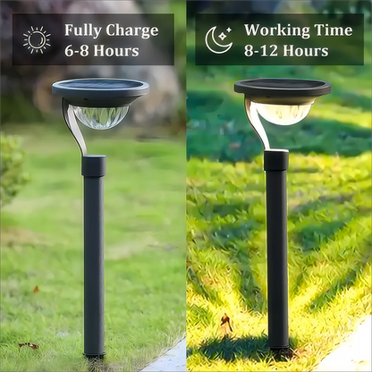 Solar-Powered Garden Lamp – Eco-Friendly Outdoor Lighting for Pathways & Gardens