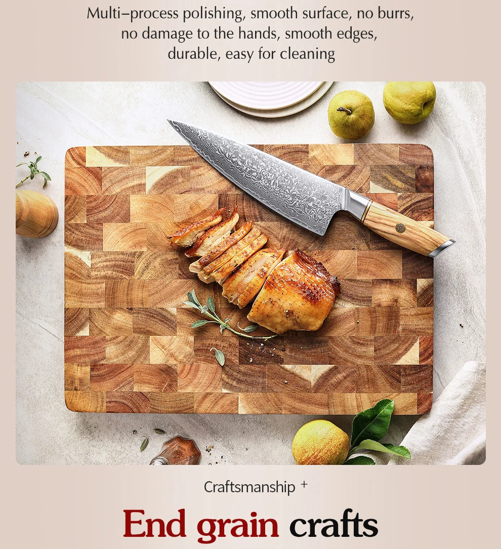 Acacia Wood Double-sided  Cutting Board