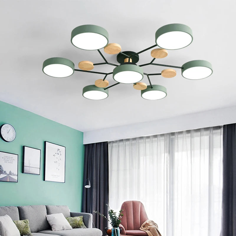 Modern Stamen Bloom LED Chandelier