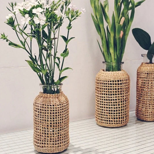Elevate Your Home Decor with Housite’s Handwoven Rattan Vase