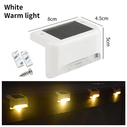 Solar Deck Lights 1-6 Pack – Waterproof LED Solar Lights for Stairs, Pathway, Fence & Patio