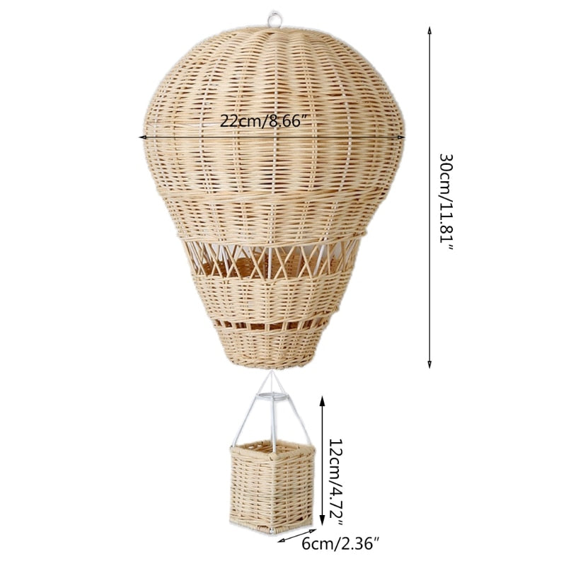 Rattan Hot Air Balloon