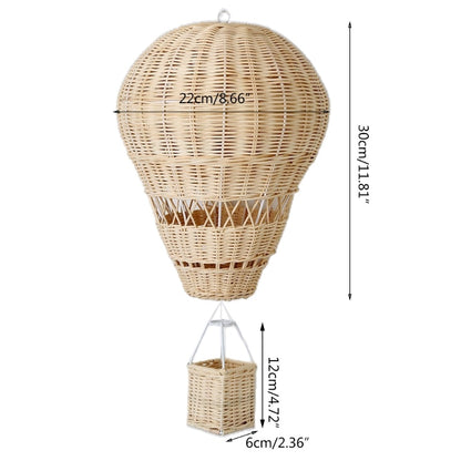 Rattan Hot Air Balloon