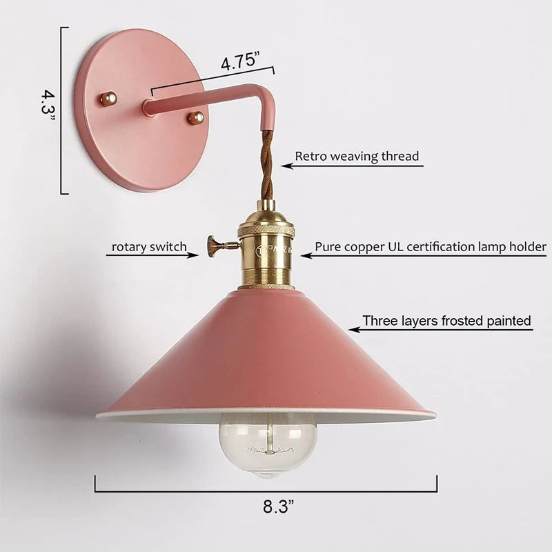 Nordic Iron Curve Light - Modern Minimalist Pendant Fixture