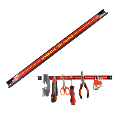 Magnetic Tool Holder Wall Mount Rack – Easy-to-Install Storage Organizer for Garage &amp; Workshop