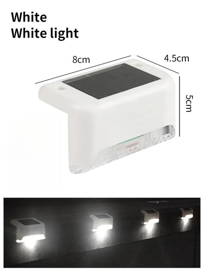 Solar Deck Lights 1-6 Pack – Waterproof LED Solar Lights for Stairs, Pathway, Fence & Patio