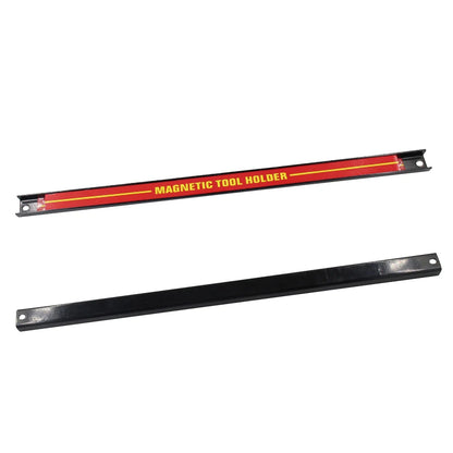 Magnetic Tool Holder Wall Mount Rack – Easy-to-Install Storage Organizer for Garage &amp; Workshop