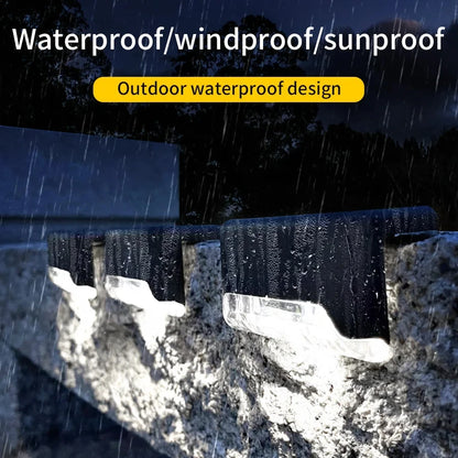 Solar Deck Lights 1-6 Pack – Waterproof LED Solar Lights for Stairs, Pathway, Fence & Patio