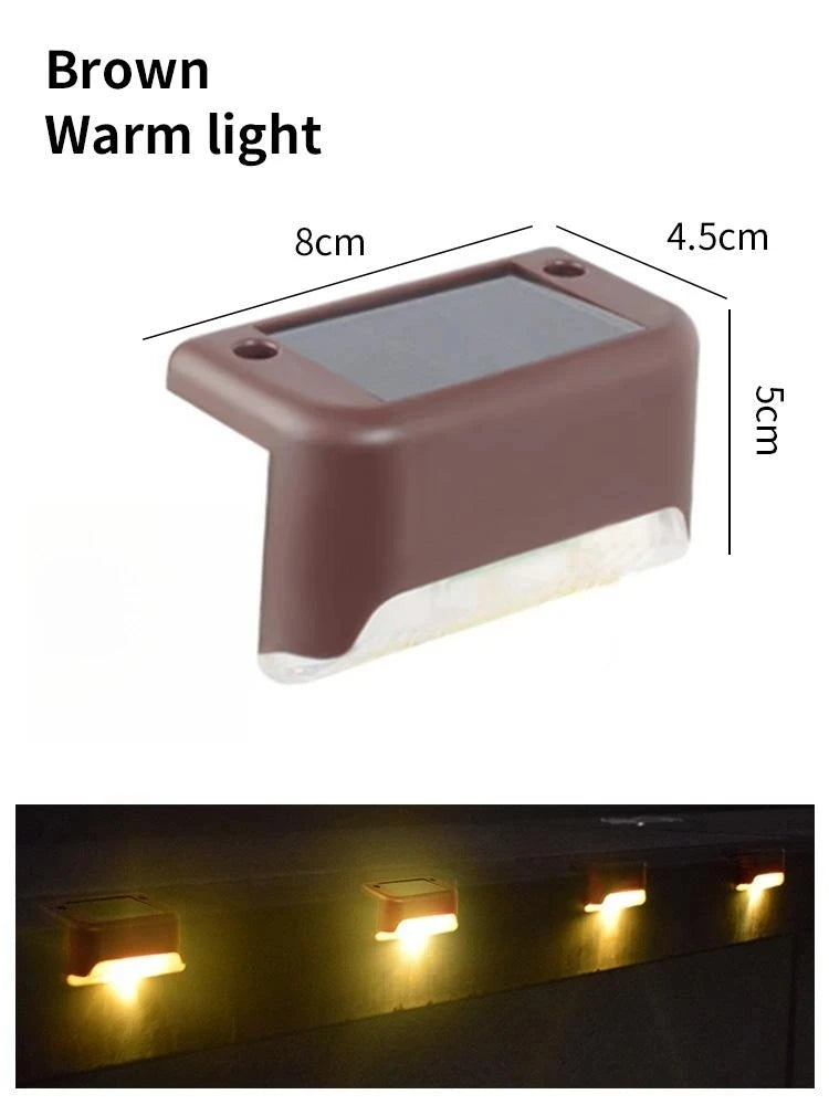 Solar Deck Lights 1-6 Pack – Waterproof LED Solar Lights for Stairs, Pathway, Fence & Patio