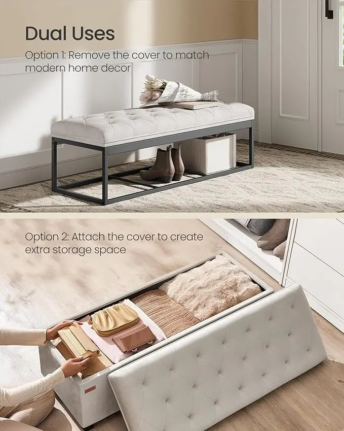 Storage Ottoman Bench