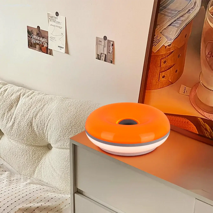 Bauhaus Table Lamp – USB Plug-In Donut Ambient Light