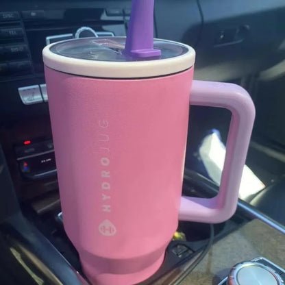 HydroJug Tumbler – 32OZ Stainless Steel Vacuum Insulated Travel Mug with Straw Lid