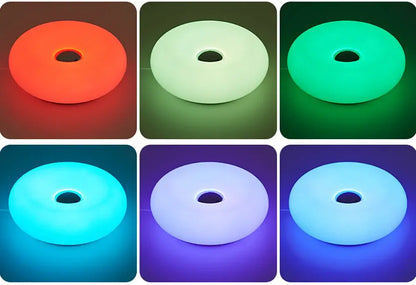 Bauhaus Table Lamp – USB Plug-In Donut Ambient Light