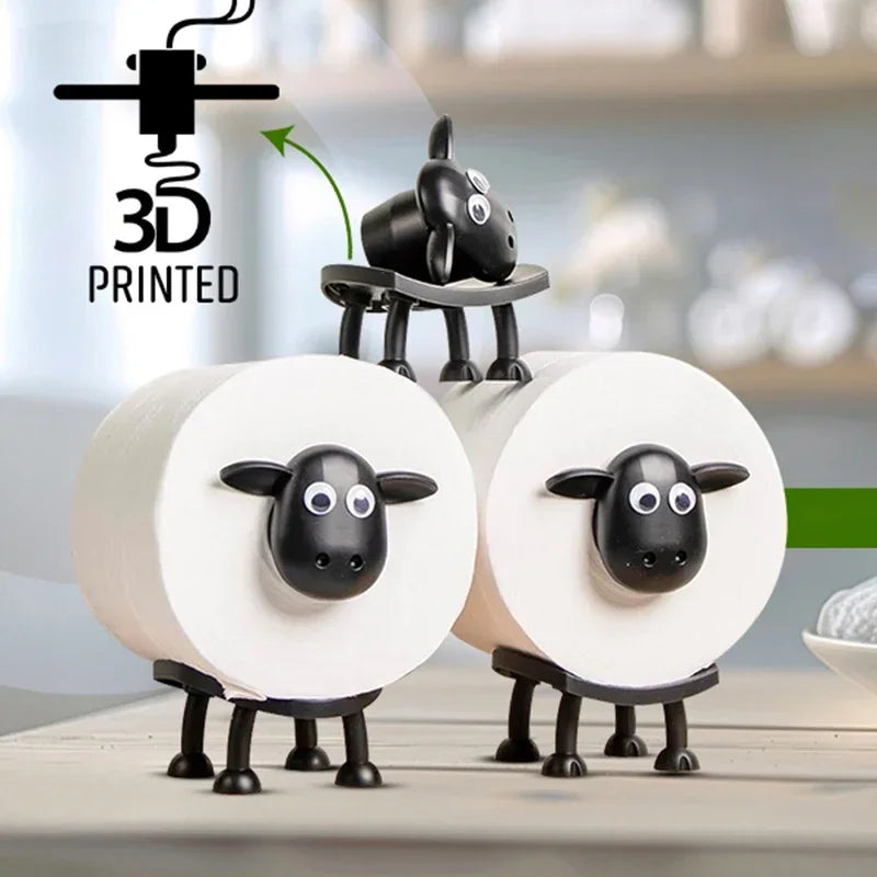 Funny Sheep Toilet Roll Holder – Cute & Free-Standing Bathroom Decor