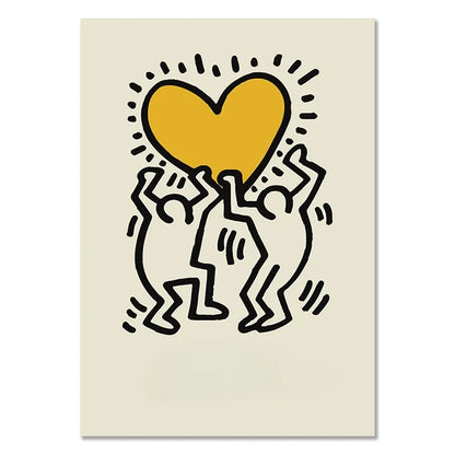 Matisse Poster Abstract Canvas Painting Wall Art