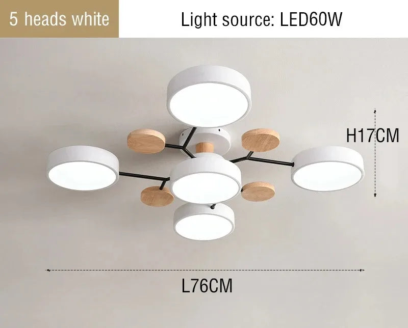 Modern Stamen Bloom LED Chandelier