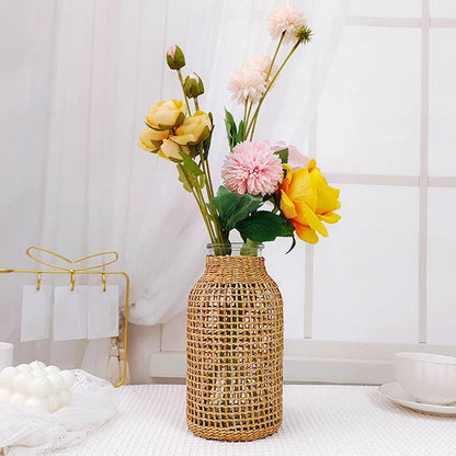 Elevate Your Home Decor with Housite’s Handwoven Rattan Vase