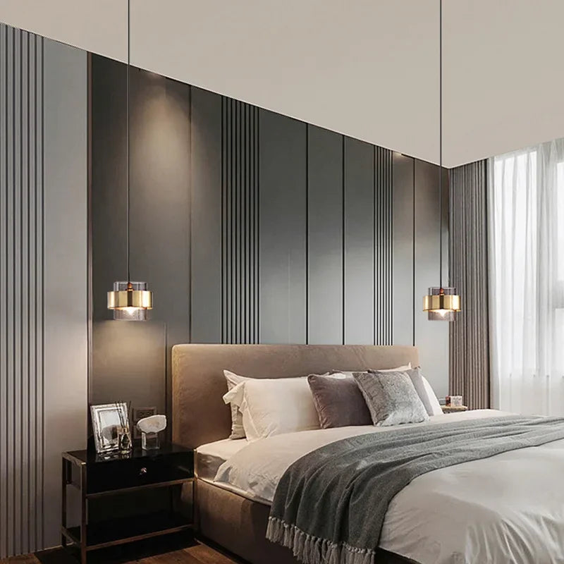 Modern Glass Chandeliers - Stylish Pendant Light for Dining & Bedroom