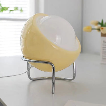 Bauhaus Indoor Table Lamp – Nordic LED Glass Night Light for Living Room & Bedroom