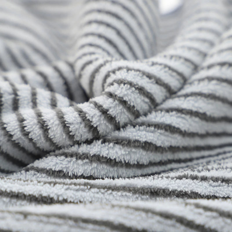 High quality bamboo charcoal coral velvet fiber bath towel