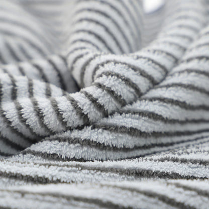bamboo charcoal coral velvet fiber bath towel
