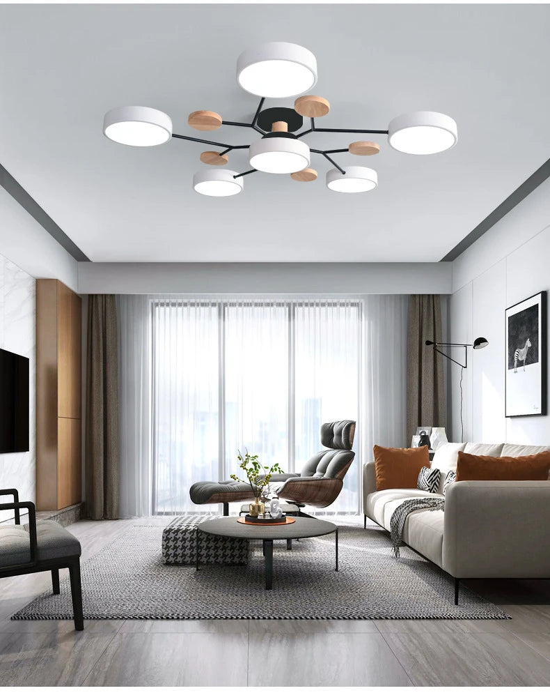 Modern Stamen Bloom LED Chandelier