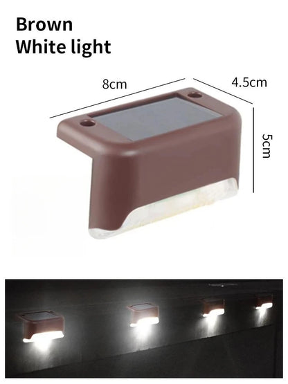 Solar Deck Lights 1-6 Pack – Waterproof LED Solar Lights for Stairs, Pathway, Fence & Patio