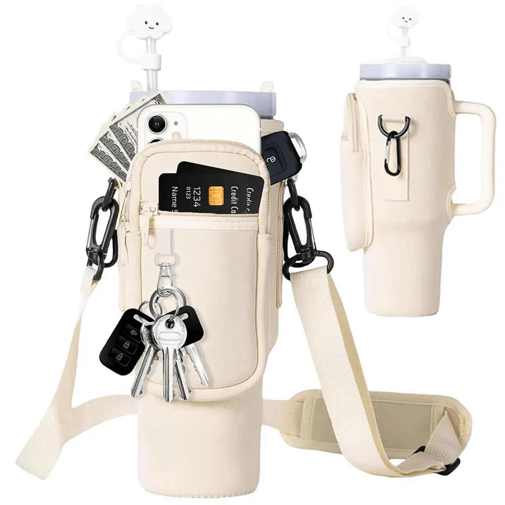 40oz Stanley Water Bottle cross body Carrier Bag