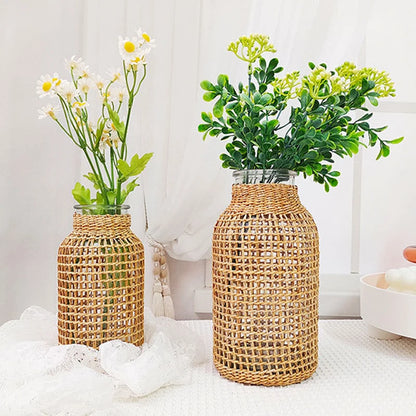 Elevate Your Home Decor with Housite’s Handwoven Rattan Vase